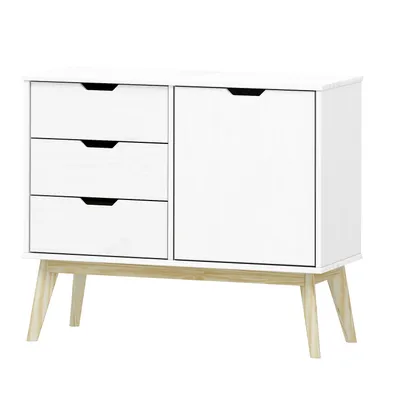 Obrázek produktu pro Komoda 1 dveře + 3 zásuvky BONITO bílý lak