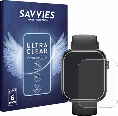 Produktbild von 6x Für RLQA G104 1.83" Schutzfolie Savvies Displayschutz Display Schutz Folie Klar Transparent