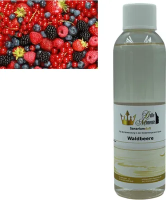 Produktbild von Sanarium Duft Waldbeere 250ml - Duft für Sauna, Niedertemperatur Sauna von Dufte Momente - beliebt auch bei Profianwendern - in gewohnter Qualität