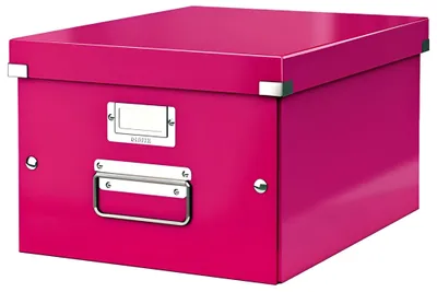 Produktbild von Leitz Click&Store, 900 g, 281 x 369 x 200 mm, 265 x 335 x 188 mm, A4, Rosa