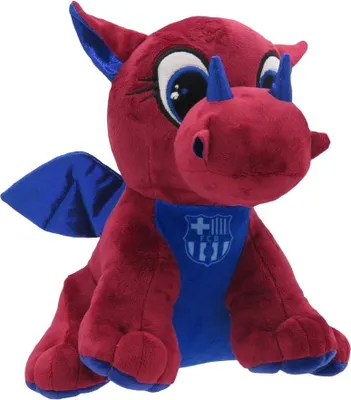 Produktbild von FC Barcelona Drache Plüschtier 25 cm, weich und kuschelig