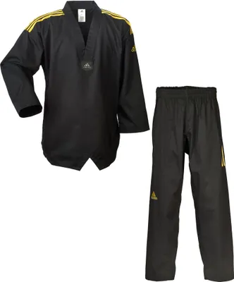 Produktbild von adidas Taekwondoanzug adi champion colour schwarz 180