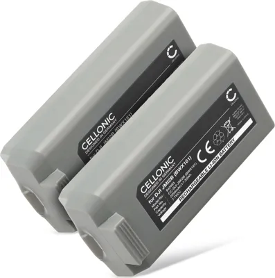 Produktbild von CELLONIC 2x Akku für Drohne Kompatibel mit DJI Mini 2, Mini 2 SE, Mavic Mini 2, BWX161-2250-7.7 - (2250mAh , 7.7V)
