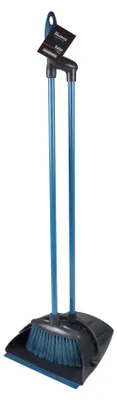 Image de Homéa, pelle pliable, en plastique, avec bac de récupération, hauteur 88 cm