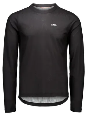 Produktbild von POC Langarm Fahrradtrikot für den Sommer - MOTION AIR L/S - Schwarz L