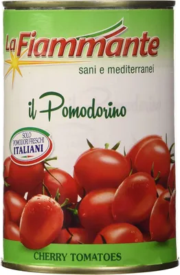 Produktbild von 24x La fiammante Pomodorini ciliegini Kirschtomaten Tomaten sauce 400g