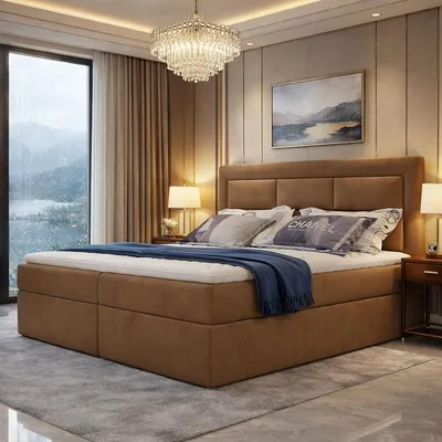Produktbild von Boxspringbett Vivre Bonellfederkern inkl. Topper 140x200-160x200-180x200