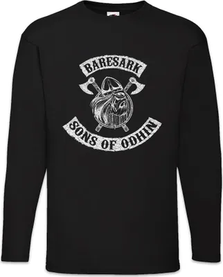 Produktbild von Urban Backwoods Baresark III, Langarm T-Shirt, Farbe: Schwarz, Größe: L