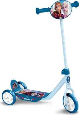 Obrázek produktu pro Frozen 3-wiel kinderstep dívčí nožní brzda modrá/světle modrá