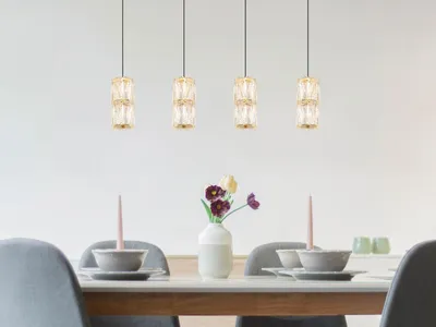 Produktbild von Globo Lighting Hängeleuchte Metall goldfarben antik, LED