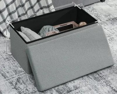 Produktbild von Polsterbank,Sitzbank Aufbewahrungshocker,mit Stauraum und Deckel für Wohnzimmer, Schlafzimmer
