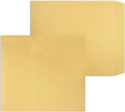 Produktbild von Versandtaschen 370x410mm 120g/qm ohne VE=250 Stück braun