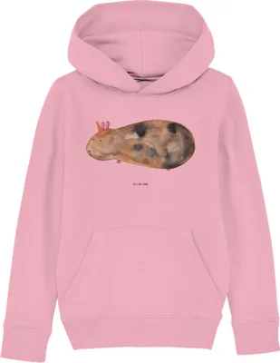 Produktbild von Mr. & Mrs. Panda Kinderpullover Einhorn Meerschweinchen 5-6 Jahre (110/116) - Baumwolle Pink - Geschenk, Hoody, Meerhörnchen, Unicorn, Pullover, Sweatshirt, Meerschwein