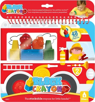 Produktbild von Block Crayon-Malbuch Feuerwehr
