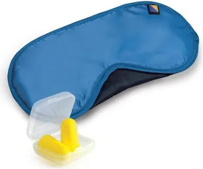 Produktbild von Travel Blue Komfort-set-reise-augenmaske Und Ohrstöpsel Blau  Blau One Size