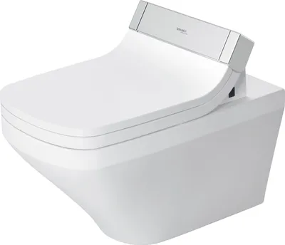 Produktbild von Duravit Wand-WC DURASTYLE tief, 370x620mm, SensoWash weiß