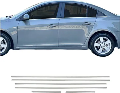 Zdjęcie produktu dla Listwy okienne do Chevrolet Cruze Limo 2009-2016 stal nierdzewna chrom 6x
