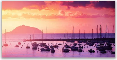 Produktbild von Glasbilder 120x60 Wandbild Druck auf Glas Meer Landschaft
