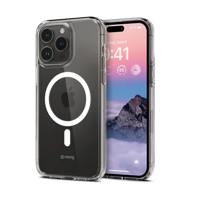 Produktbild von Crong Clear MAG Abdeckung - iPhone 14 Pro Max MagSafe Gehäuse (Klar)