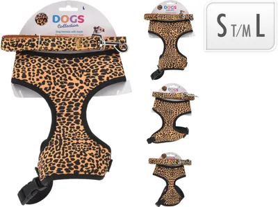 Zdjęcie produktu dla Szelki Dla Psa Ze Smyczą Leopard