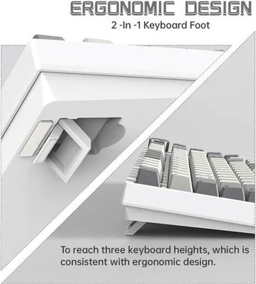 Productafbeelding van x K85 Magnetische Schakelaar 75% Mechanisch Toetsenbord, Rapid Trigger, DKS/MT/TGL, RGB Backlit, QWERTY, TKL Bedrade Gaming Gasket Toetsenbord met Knob - Grijs