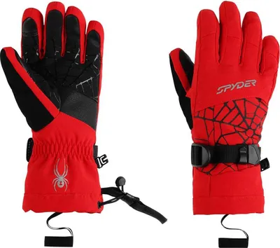 Produktbild von Spyder Overweb Handschuhe Rot M Jungen,Mädchen Rot M