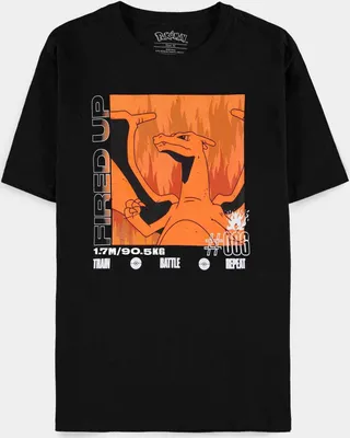 Immagine prodotto di Pokémon - Charizard - Maglietta a maniche corte da uomo