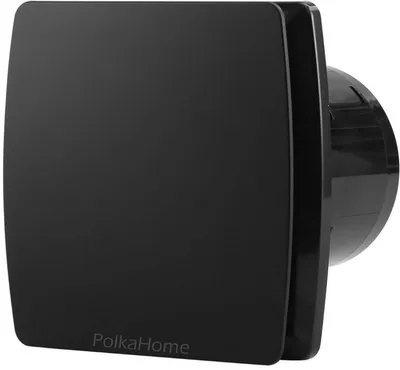 Productafbeelding van PolkaHome® Stille Afzuigventilator 150mm met Terugslagklep – Wandmontage Ventilator - Badkamerventilator