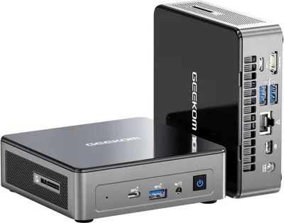 Produktbild von GEEKOM NUC Mini-PC, Mini Air12 Mini-komputer z Intel Alder Lake N100 (tylko 3,4 GHz), 16 GB DDR4 512G SSD Windows 11 Pro, obsługa 4K UHD, WiFi 6