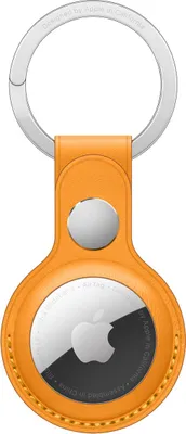 Immagine prodotto di Cover Apple Airtag Portachiavi in pelle per AirTag - California Poppy