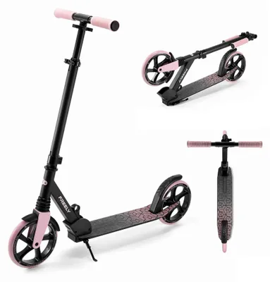 Immagine prodotto di Kinderkraft FREELY Monopattino pieghevole con manubrio regolabile e ammortizzazione Rosa