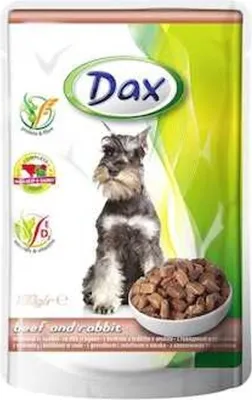 Obrázek produktu pro Dax PES kapsa 100g HOVĚZÍ, KRÁLÍK