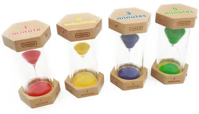 Produktbild von Masterkidz Sanduhr-Set – Lernen über die Zeit