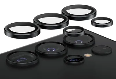 Produktbild von PanzerGlass Hoops Kamera SP Galaxy S24 Ultra schwarz