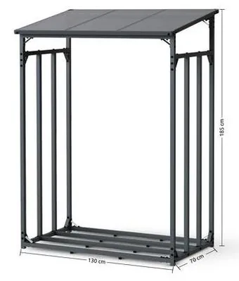 Produktbild von Kaminholzunterstand