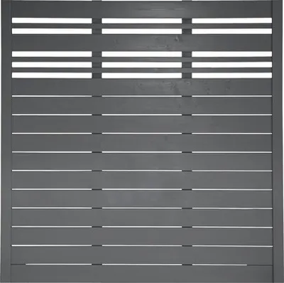 Produktbild von Zaun Hauptelement Konsta Reddy 180 x 180 cm anthrazit