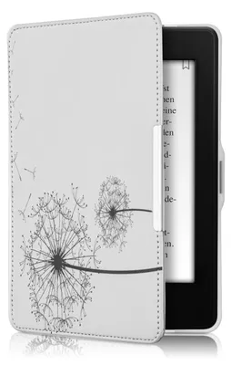 Produktbild von kwmobile 23136.05, Folio, Schwarz, Weiß, Amazon, 15,2 cm (6"), Kunstleder, Kindle Paperwhite