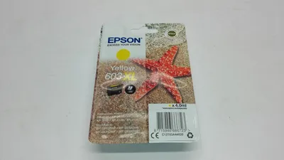 Produktbild von Epson Singlepack Yellow 603XL Ink, High (L) Yield, Gelb, 4 ml, 1 Stück(e), Einzelpackung