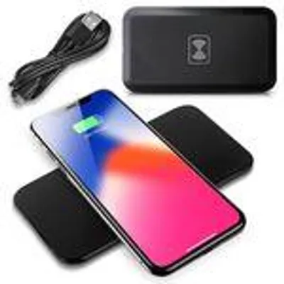 Produktbild von QI Schnell Ladegerät Kabellos für Apple iPhone X / XR Induktives Laden Charger