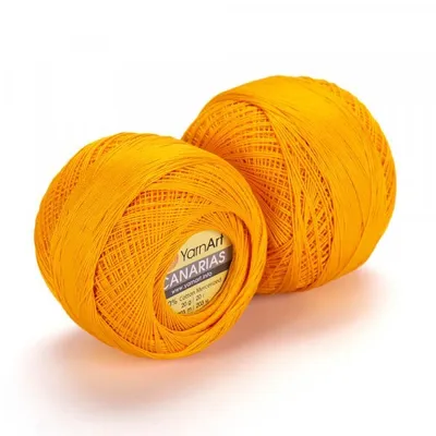 Produktbild von Yarn Art Canarias 5307 Orange Häkelgarn