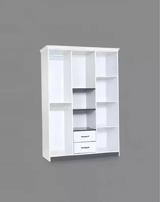 Produktbild von Landhaus Möbel Schlafzimmer Kleiderschrank Schrank Weiß Schränke 140cm