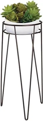 Productafbeelding van Famanu plantenstandaarden met minimalistische poten - 42,5 x 19,3 cm