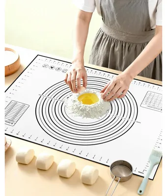Immagine prodotto di Tappetino da forno in silicone per pane - 70 x 50 cm - Antiaderente - Antiscivolo - Senza BPA