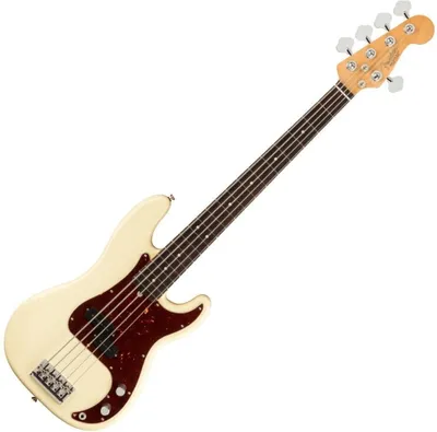 Zdjęcie produktu dla Fender American Professional II Precision Bass V RW Olympic White Gitara basowa 5-strunowa