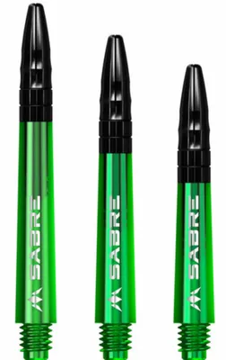 Produktbild von Mission | Sabre Shafts | Dartschäfte | Short 36 mm | Grün | 1 Set