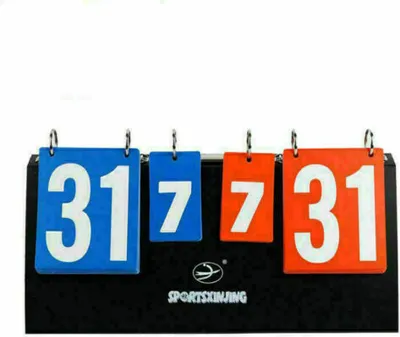 Produktbild von Zähltafel Anzeigetafel Badminton Basketball Tischtennis Volleyball