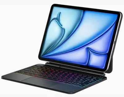 Zdjęcie produktu dla Etui Typecase Edge Pro z klawiaturą do iPad Air 11" M2 2024 / M3 2025 / M4 2026 czarny