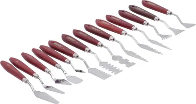 Obrázek produktu pro 14Pcs Painting Palette Knives Set Special Shaped Oil Painting Scraper Tools Artist Knife