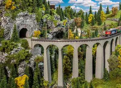 Produktbild von Faller 222596 - 1/160 / N Viadukt Set Landwasser - Neu