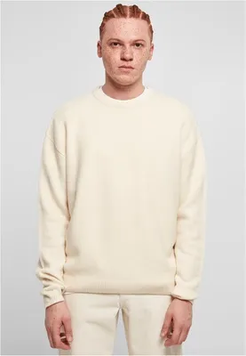 Obrázek produktu pro Pánský svetr Urban Classics Oversized Chunky Sweater whitesand - 3XL